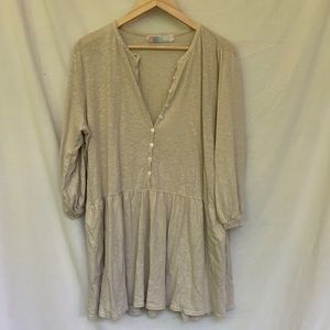 Free People Beach - Linen Knit Beach Cover Dress S